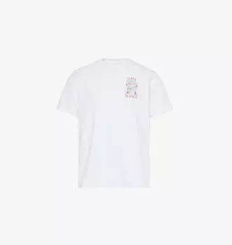 Футболка Le passage из органического хлопкового джерси с графическим принтом Casablanca, цвет le passage