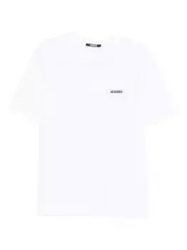 Футболка Le T-shirt Gros Grain JACQUEMUS, белый