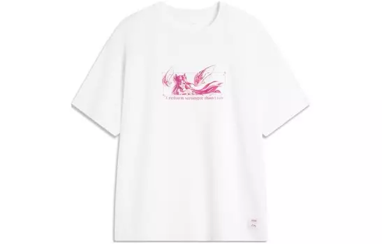 Футболка League Of Legends X Sports Life Collection унисекс белая Lining, белый