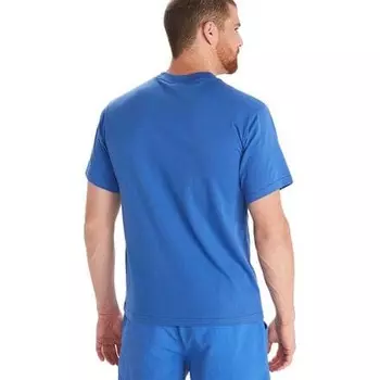 Футболка Leaning Marty – мужская Marmot, цвет Trail Blue