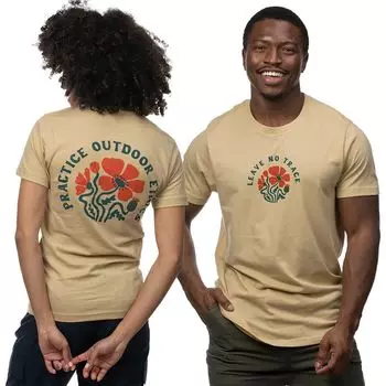 Футболка Leave no trace Landmark Project, цвет fossil