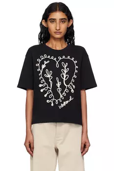 Футболка Lecco Weekend Max Mara, черный