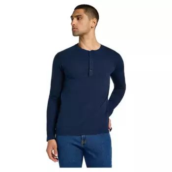 Футболка Lee Henley long sleeve, синий