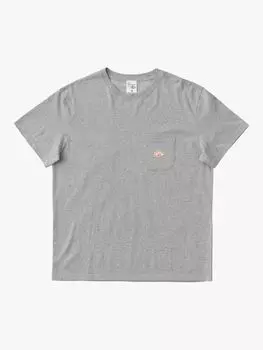 Футболка Leffe с карманами из органического хлопка Nudie Jeans, серый мергель