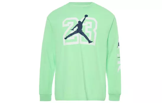 Футболка Legacy AJ13 мужская Dream Green Jordan, зеленый