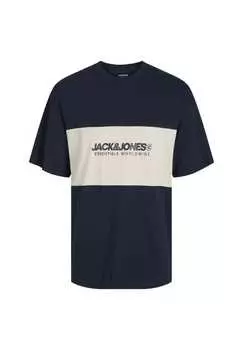 Футболка Legacy с короткими рукавами Jack & Jones, синий