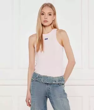 Футболка легкая tank_b Slim fit Hugo Blue, коричневый
