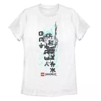 Футболка LEGO для юниоров: Ninjago Kanji Ink Zane с рисунком Licensed Character