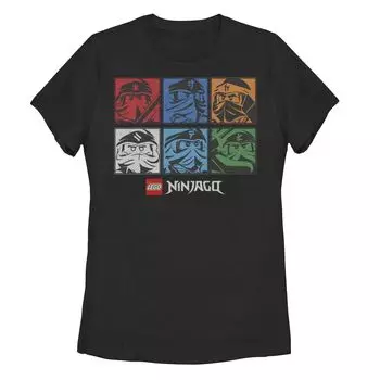 Футболка LEGO для юниоров: Ninjago Ninja Elements United с графическим рисунком Licensed Character