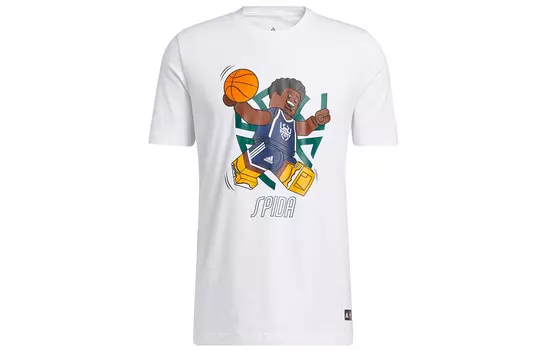 Футболка Lego X Lego мужская белая Adidas, белый