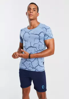 Футболка Leif Nelson Fitness Top, синий