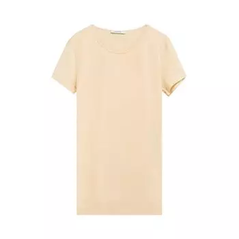 Футболка Lemaire Fitted T-Shirt 'Ice Apricot', оранжевый