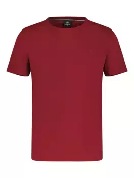 Футболка LERROS, базовый образ, цвет Deep Garnet Red