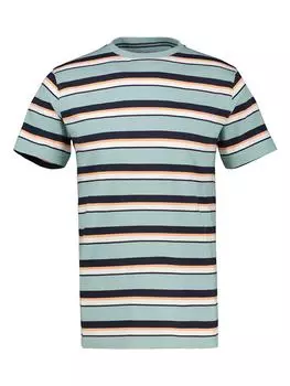 Футболка Lerros, цвет trkis/dunkelblau/orange