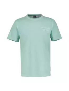 Футболка LERROS "Футболка LERROS мужская с принтом на груди", синий