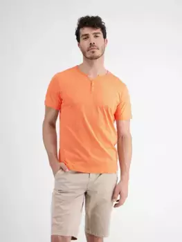 Футболка LERROS Henley " Рубашка LERROS Basic Henley ", цвет Mellow Peach