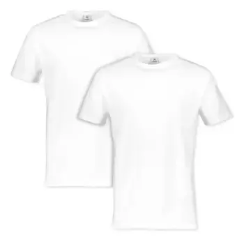 Футболка LERROS в классическом стиле, белый