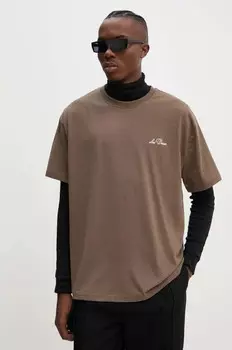 Футболка Les Deux, коричневый