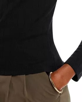 Футболка LESET Pointelle, черный