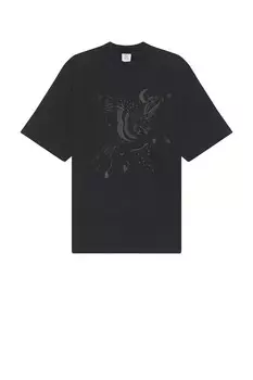 Футболка «Летающий единорог» Vetements, цвет Blackout