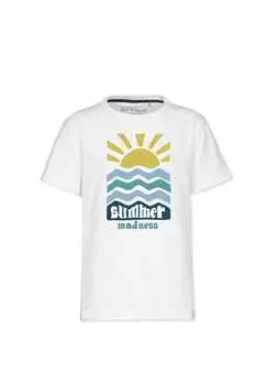 Футболка летнее безумие Band Of Rascals, белый