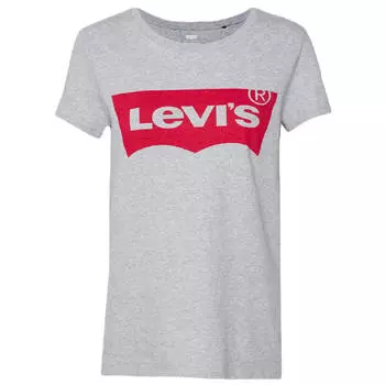 Футболка Levi's The Perfect Tee, серый/красный