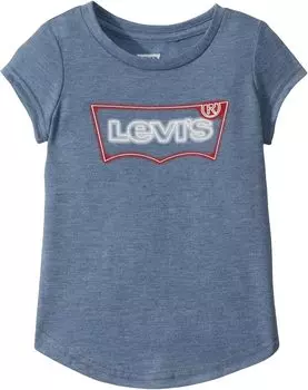Футболка Levi'S Batwing Graphic Tee, цвет Navy Heather