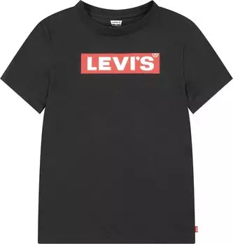 Футболка Levi'S Box Tab Graphic T-Shirt, цвет Meteorite
