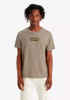 Футболка Levi's "CREWNECK TEE" с логотипом спереди, цвет Ssnl Bw Tri-Blend Sm