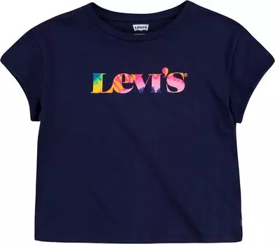 Футболка Levi'S Dropped Shoulder Boxy Tee, цвет Peacoat