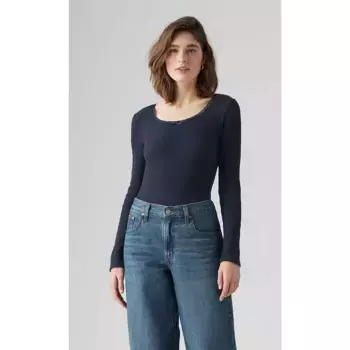 Футболка Levi's Dry Goods Waffle, синий