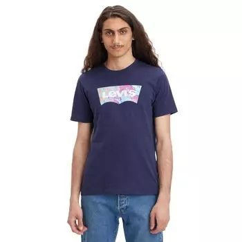 Футболка Levi's Graphic Crew Neck, фиолетовый