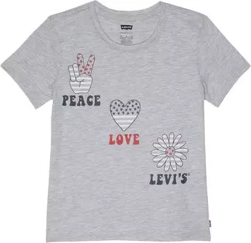 Футболка Levi'S Graphic T-Shirt, цвет Light Grey Heather