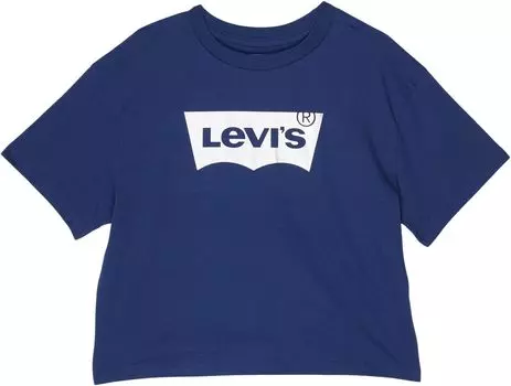 Футболка Levi'S High-Rise Batwing T-Shirt, цвет Medieval Blue Heather