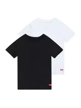 Футболка Levi's Kids Shirt, цвет pastel blue/black