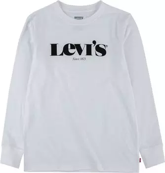 Футболка Levi'S Long Sleeve Graphic Tee, белый