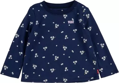 Футболка Levi'S Long Sleeve Tee Shirt, цвет Peacoat