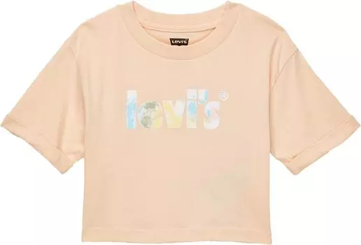 Футболка Levi'S Meet & Greet Rolled Sleeve Tee, цвет Pale Peach