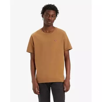 Футболка Levi's Original Short Sleeve Round Neck, коричневый