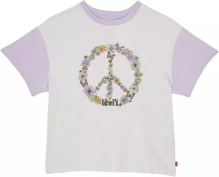Футболка Levi'S Oversized Graphic T-Shirt, цвет Oatmeal Heather