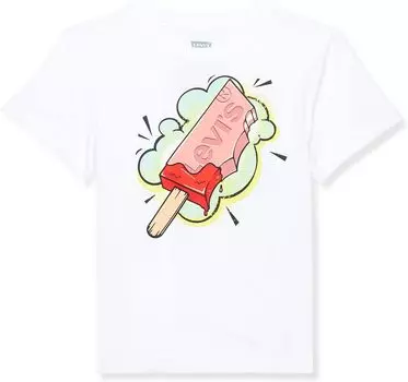 Футболка Levi'S Popsicle Tee, цвет Bright White