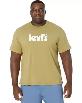 Футболка Levi's Premium Big & Tall Short Sleeve Relaxed Fit Tee, цвет Poster Logo Cedar