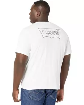 Футболка Levi's Premium Short Sleeve Relaxed Fit Tee, цвет Outline White