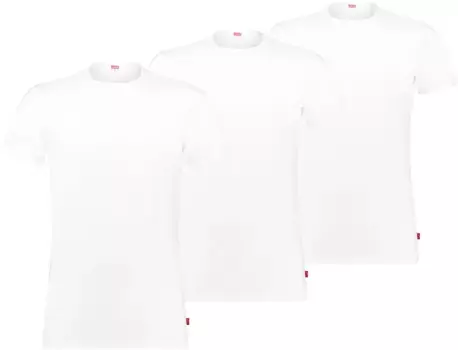 Футболка Levi's с широким поясом с логотипом, белый