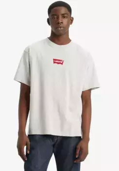 Футболка Levi's "SEVINTAGE" с нашивкой-логотипом на груди, серый