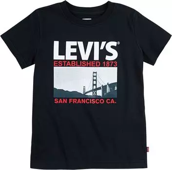 Футболка Levi'S Short Sleeve Graphic Tee Shirt, черный