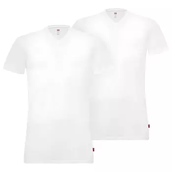 Футболка Levi's V Neck 2 шт, белый