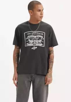 Футболка Levi's "VINTAGE FIT GRAPHIC TEE" с большим логотипом, цвет 2 Horse Pull Gd Pira