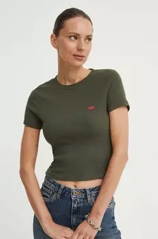 Футболка Levi's, зеленый