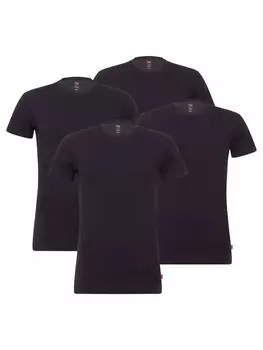 Футболка Levis 4er Pack, черный